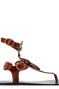 Kurt Geiger Boho Butterfly Gladiator Flat Sandals