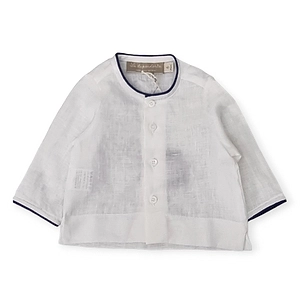 La Stupenderia Contrast Trim Crewneck Shirt