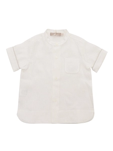La Stupenderia Crewneck Buttoned Shirt