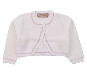La Stupenderia Crewneck Cropped Cardigan