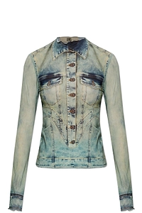 Halcyon Trompe-Loeil Fitted Top