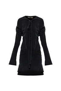 Knwls Leia Ruched Mini Dress