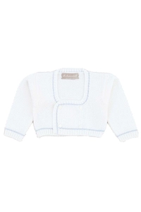 La Stupenderia Double Breasted Square-Neck Cardigan