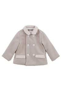 La Stupenderia Double Breasted Long Sleeved Coat