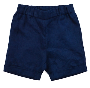La Stupenderia Elasticated Waist Turn-Up Hem Shorts