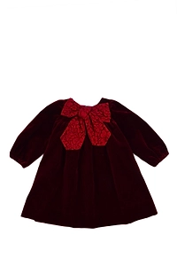 La Stupenderia Flared Velvet Dress