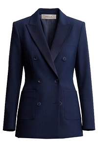 Kocca Double-Breasted Tailored Blazer