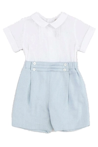 Leonardo Short-Sleeved Rompers