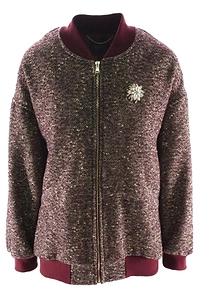 Eliano Embroidered Bomber Jacket