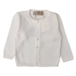 La Stupenderia Long-Sleeved Buttoned Knitted Cardigan