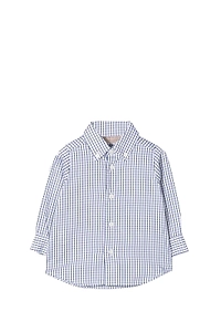 La Stupenderia Long-Sleeved Checked Shirt