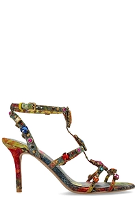 Kurt Geiger Jewel Gladiator Embellished Heeled Sandals