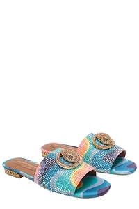 Kurt Geiger London Chelsea Embellished Flat Sandals