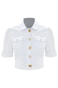 Kocca Short-Sleeved Buttoned Top