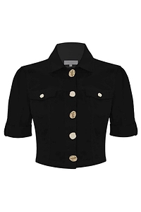 Kocca Short-Sleeved Buttoned Top