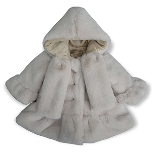 La Stupenderia Peplum Hem Long-Sleeved Coat