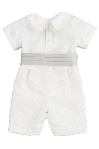 La Stupenderia Peter Pan Collar Romper