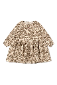 Konges Slojd Animal Print Long-Sleeve Dress