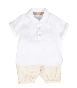 La Stupenderia Short Sleeved Elastic Waist Suit