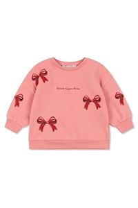 Konges Slojd Bow Embroidered Sweatshirt