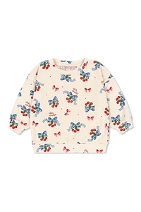 Bow Print Sweater
