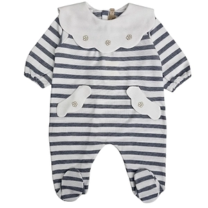 La Stupenderia Striped Pattern Jumpsuit