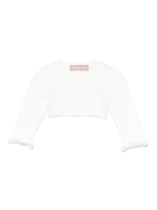 La Stupenderia Straight Hem Cropped Cardigan