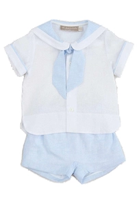 La Stupenderia Tied-Neck Two-Piece Suit
