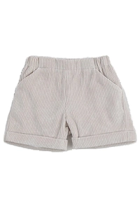 La Stupenderia Turn-Up Hem Corduroy Bermuda Shorts