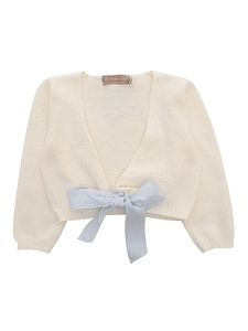 La Stupenderia Tie-Fastening Straight Hem Cardigan
