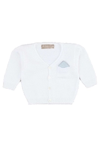 V-Neck Button-Up Cardigan
