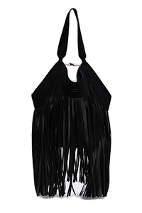 Khaite Lotus Small Fringed Tote Bag