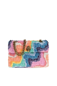 Kensington Ruched Fabric Shoulder Bag