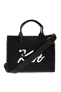Kurt Geiger Kurt Logo Canvas Tote Bag