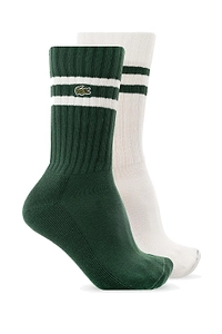 Lacoste 2-Pack Ribbed Socks