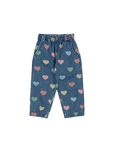 Konges Slojd Heart-Patterned Jeans