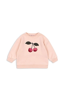 Lou Terry Cherry Sweatshirt