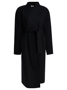 Khaite Single-Breasted Belted Coat