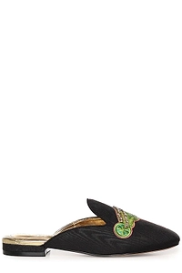 Kurt Geiger London Embroidered Slippers