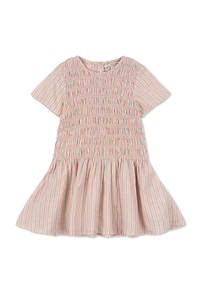 Konges Slojd Luli Smocked Stripe Dress