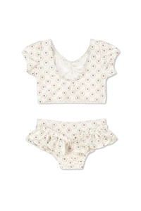Malti Ruffled Two-Piece Beachwear