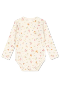 Konges Slojd Minnie Floral Long-Sleeve Bodysuit