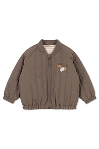 Konges Slojd Quilted Dog Motif Jacket