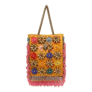 Kurt Geiger London Mini Beaded Tote Bag