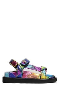 Kurt Geiger London Orson Quilted Effect Sandals