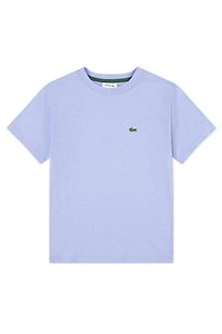Lacoste Kids Logo Applique Crewneck T-Shirt