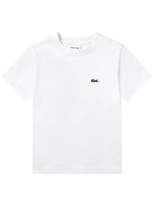 Lacoste Kids Logo Applique Crewneck T-Shirt