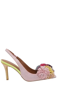 Kurt Geiger London Pom Pom Slingback Pumps