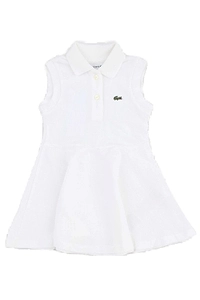 Lacoste Kids Logo Patch Sleeveless Dress