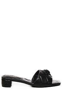 Kurt Geiger London Quilted Embellished Open Toe Sandals